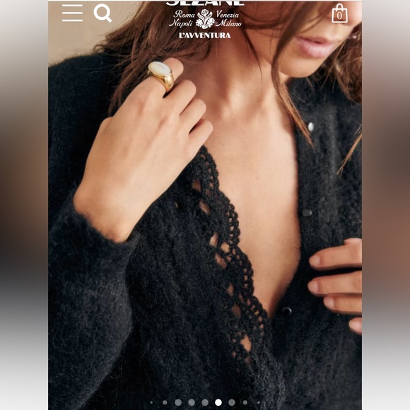 Sezane Angie Cardigan - Picture 2 of 10